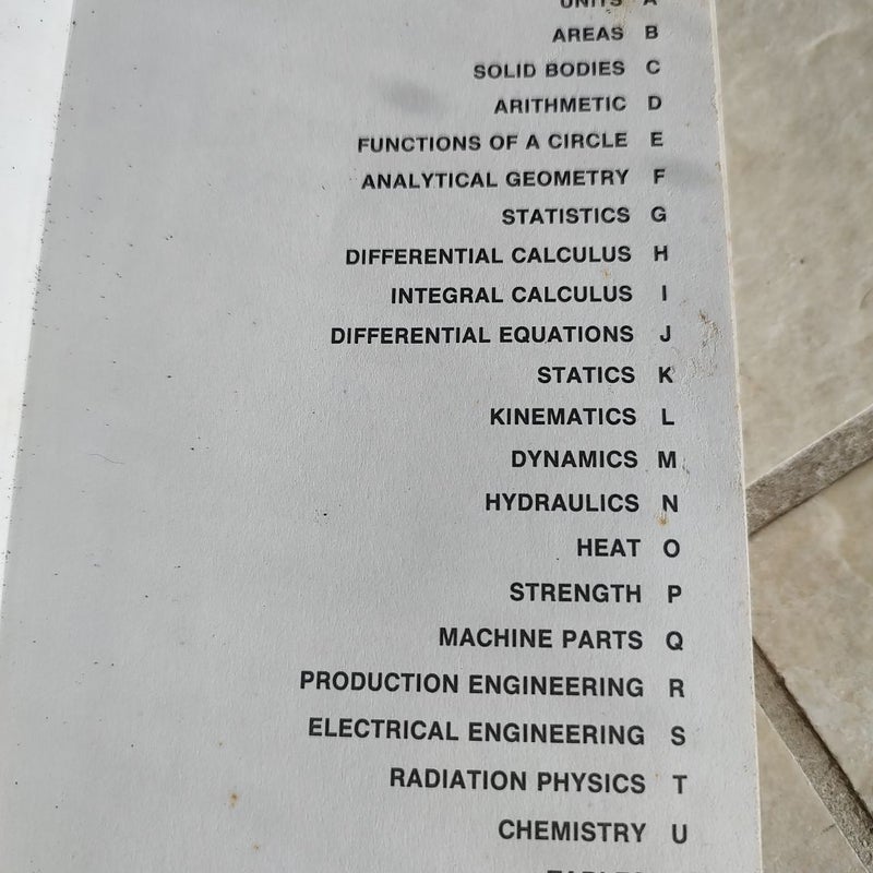 Engineering Formulas