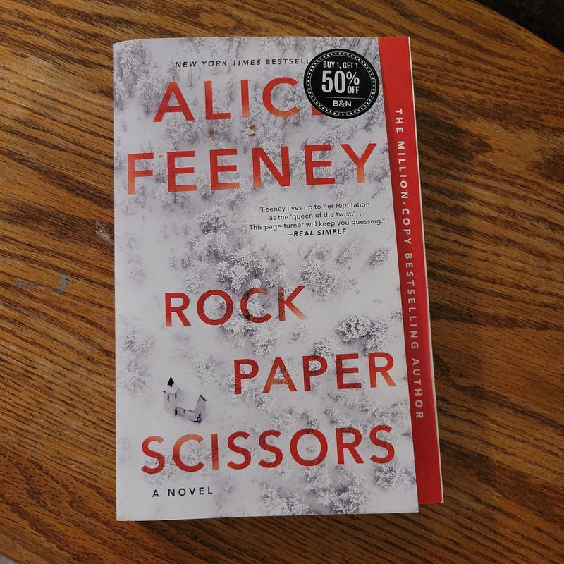 Rock Paper Scissors by Alice Feeney, Paperback