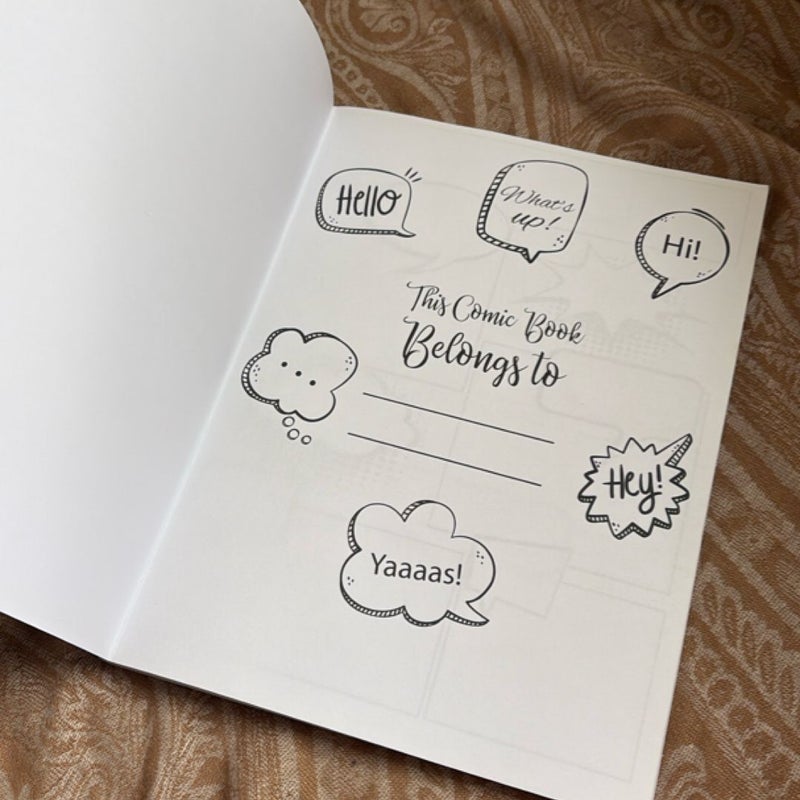 Blank Comic Book