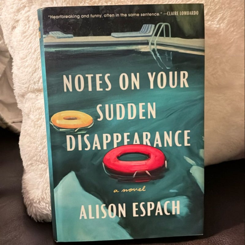 Notes on Your Sudden Disappearance