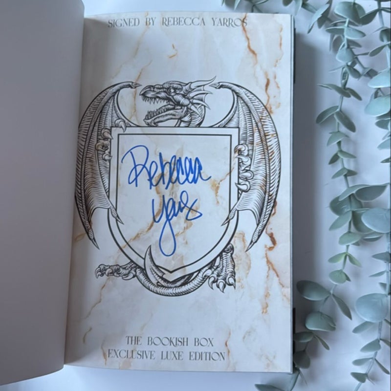 Fourth Wing *SIGNED Bookish Box Edition*