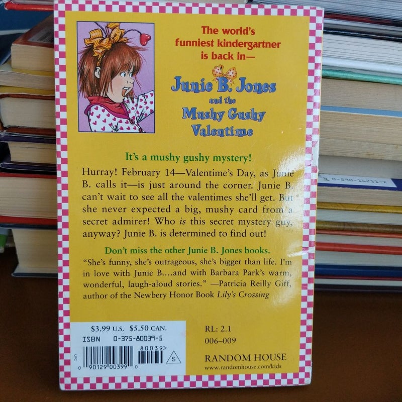 Junie B. Jones #14: Junie B. Jones and the Mushy Gushy Valentime