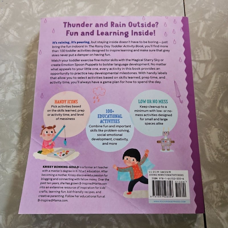 The Rainy Day Toddler Activity Book