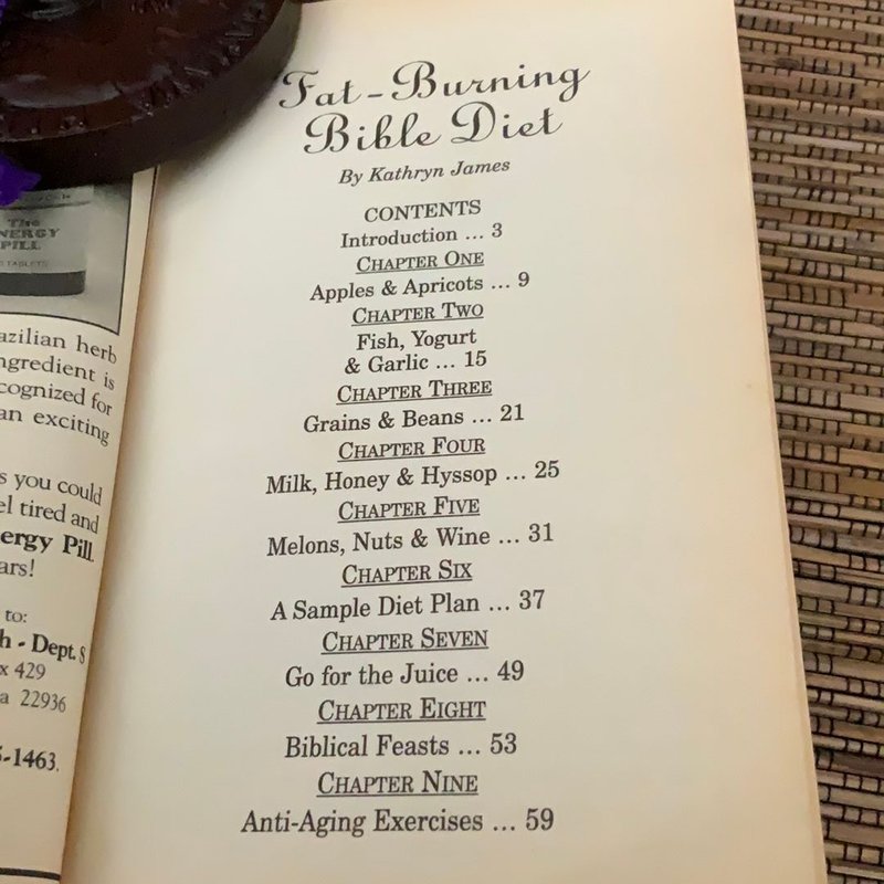 FatBurning Bible Diet by Kathryn James, Paperback Pangobooks