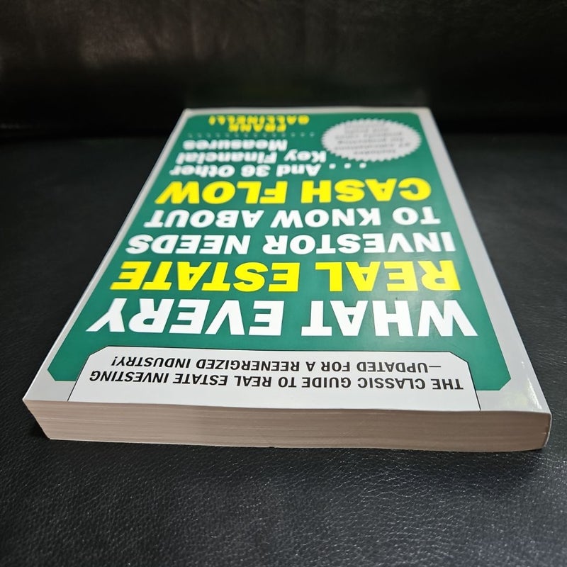 What Every Real Estate Investor Needs to Know about Cash Flow... and 36 Other Key Financial Measures, Updated Edition