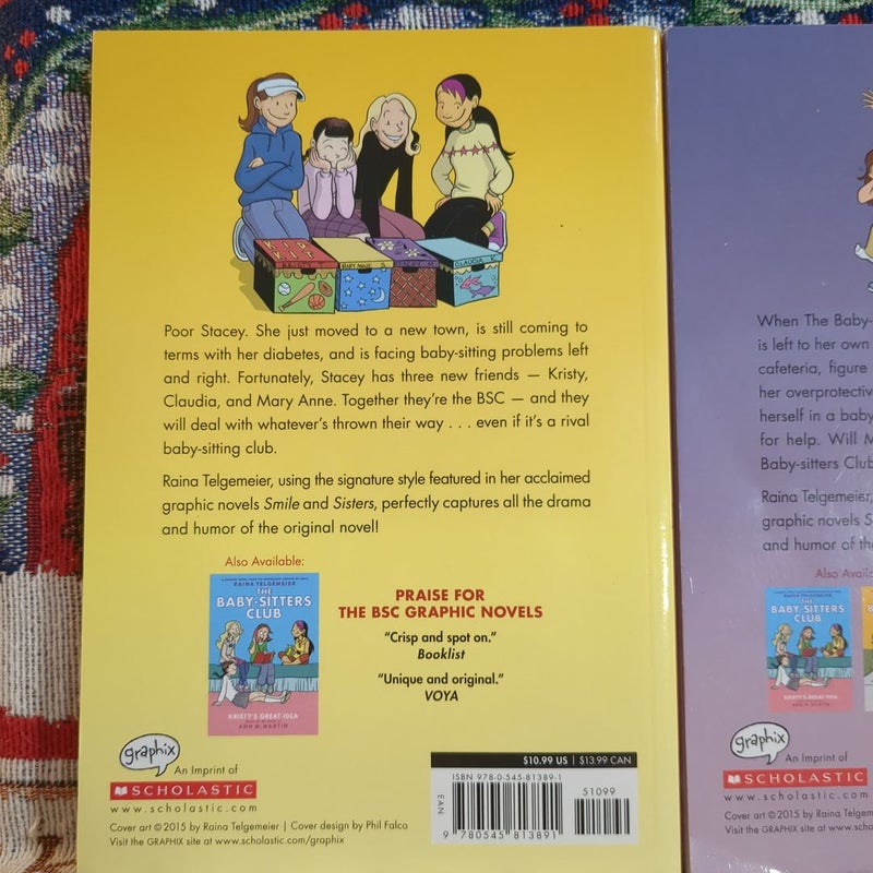 Baby-Sitters Club set (2 books) 