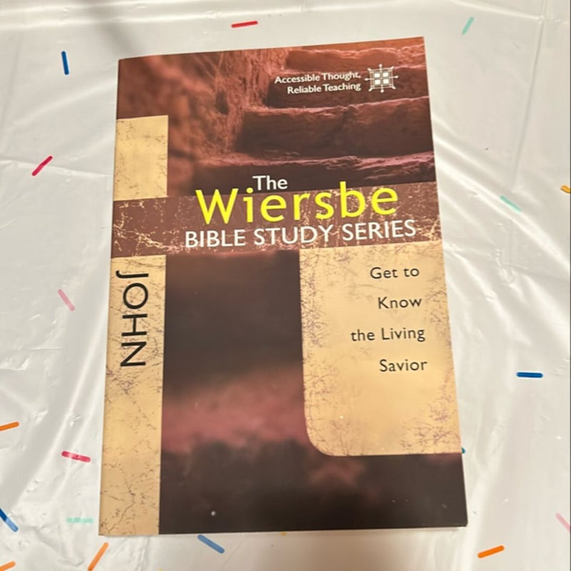 The Wiersbe Bible Study Series: John