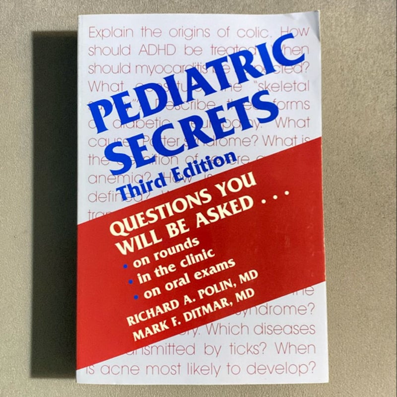 Pediatric Secrets