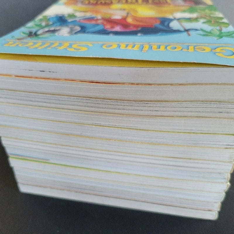 GERONIMO STILTON THEA STILTON DETECTIVE LOT OF 12 BOOKS SCHOLASTIC PAPERBACK 1ST EDITIONS