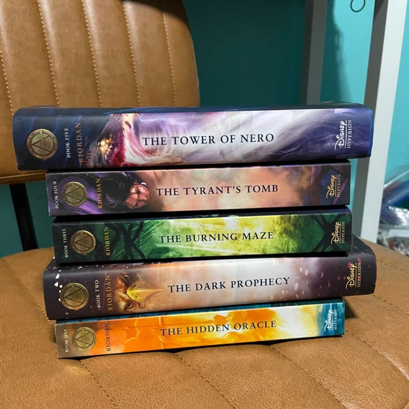 Trials of Apollo brand NEW full 5 book set