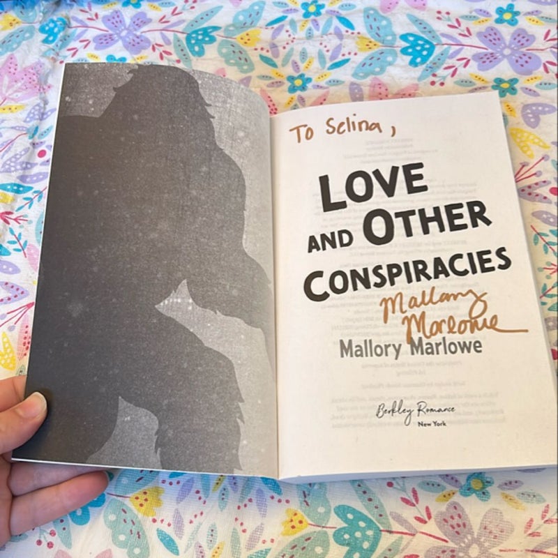 Love and Other Conspiracies *Signed & illustration*