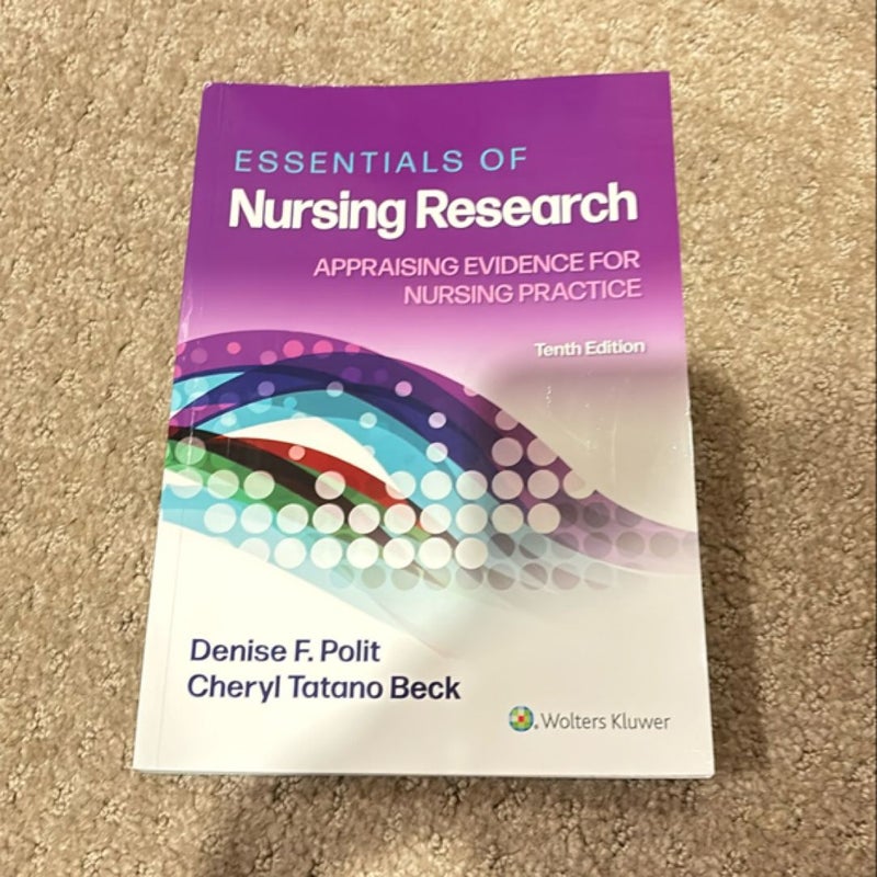 Essentials of Nursing Research