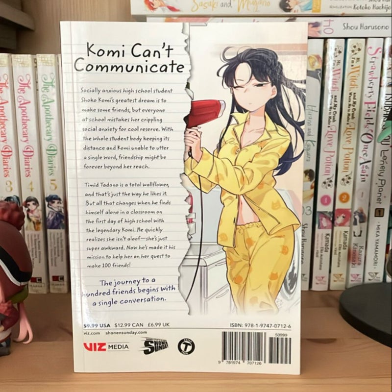 Komi Can't Communicate, Vol. 1