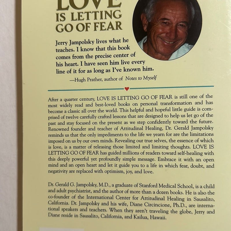 Love Is Letting Go of Fear, Third Edition