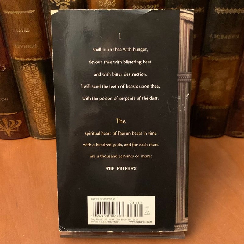 Lady of Poison, Priests 1, First Edition First Printing