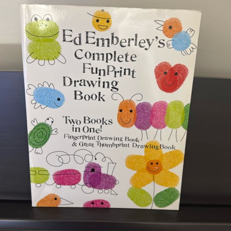 Ed Emberley's Complete Funprint Drawing Book by Ed Emberley, Paperback ...