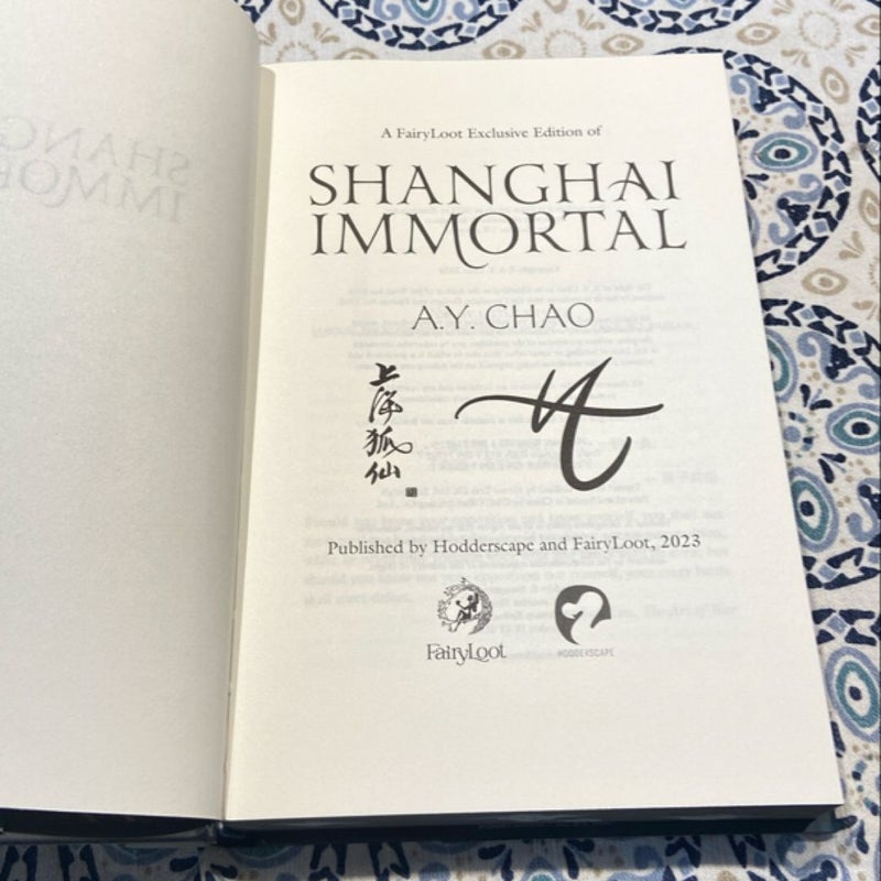 Shanghai Immortal (Fairyloot)