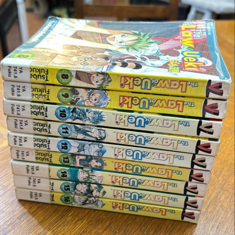 The Law of Ueki, Volumes 8-16