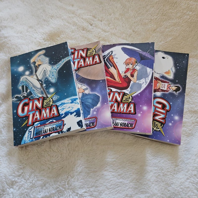 Gin Tama, Vol. 1, 2, 3, 4