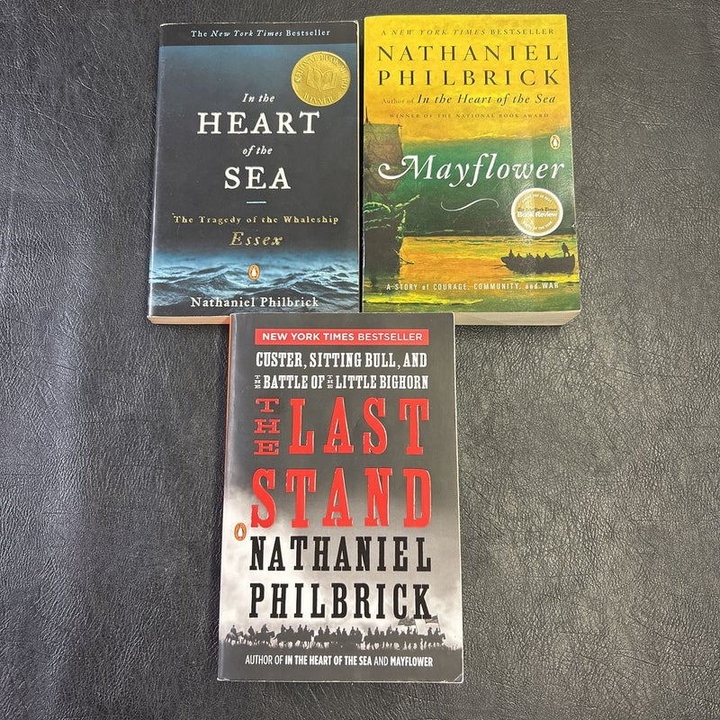 Nathaniel Philbrick 3 Paperback Bundle