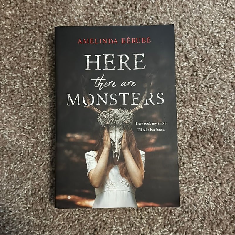 Here There Are Monsters by Amelinda Berube, Paperback | Pangobooks