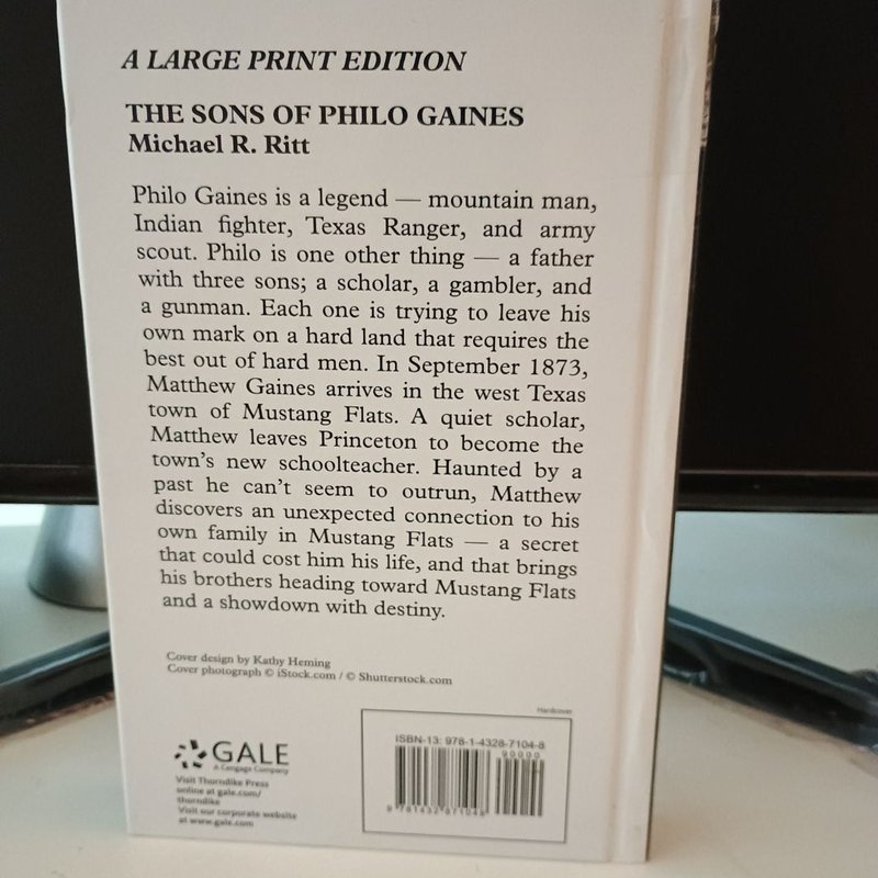 The Sons of Philo Gaines by Michael R. Ritt