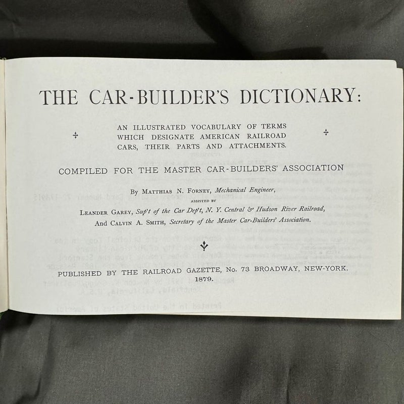 The Car Builder’s Dictionary (1879)