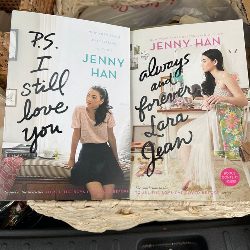 p.s. I love you & always and forever lara jean