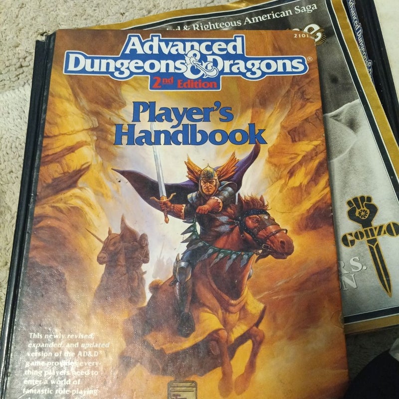 Players Handbook Advanced Dungeons and Dragons