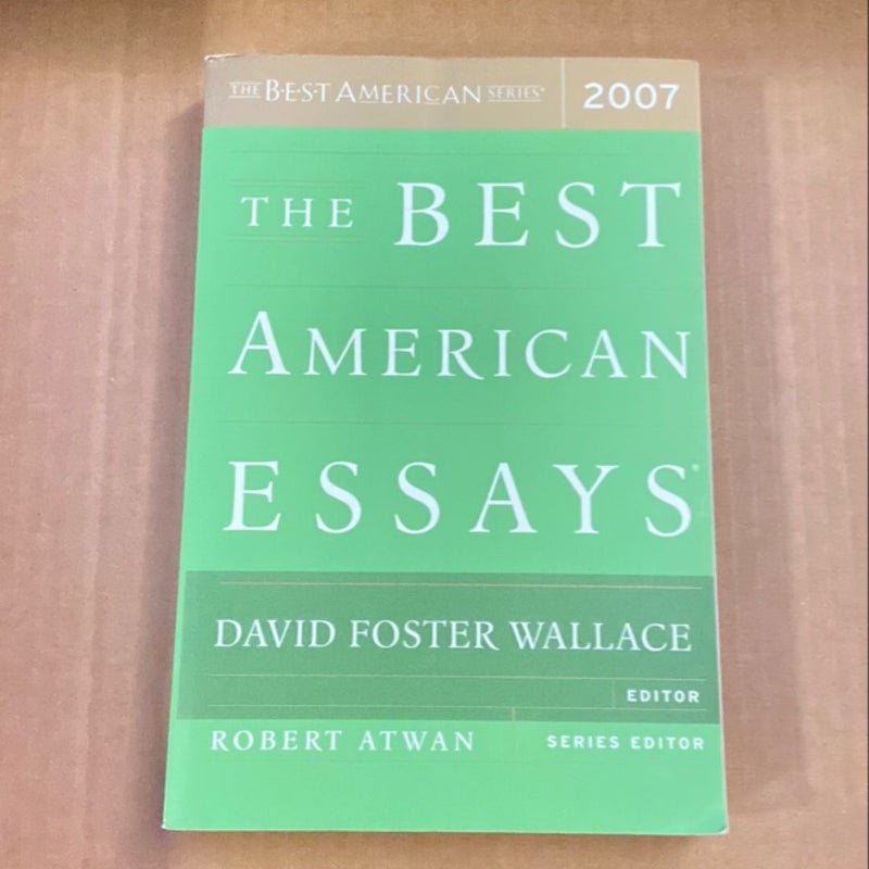 The Best American Essays 2007