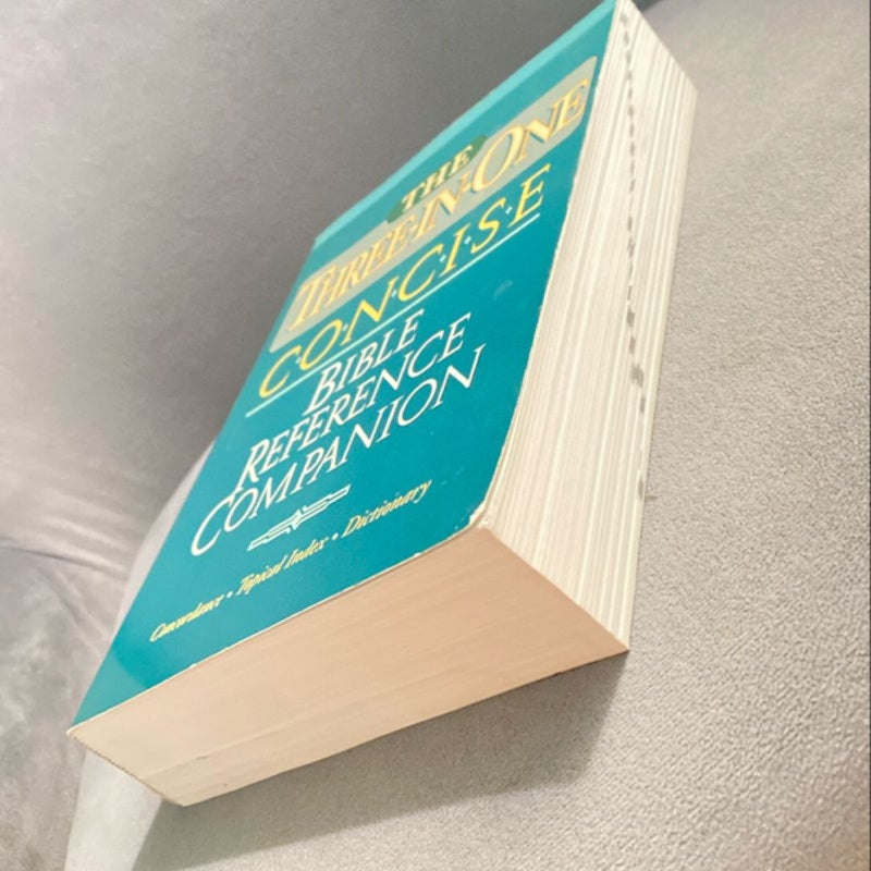 The Three-in-One Concise Bible Reference Companion