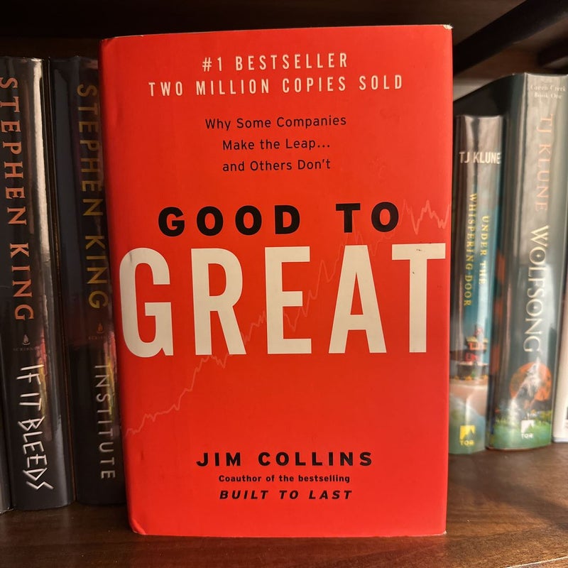 Business & Self-Help 📚 | Good to Great by Jim Collins | Hardcover