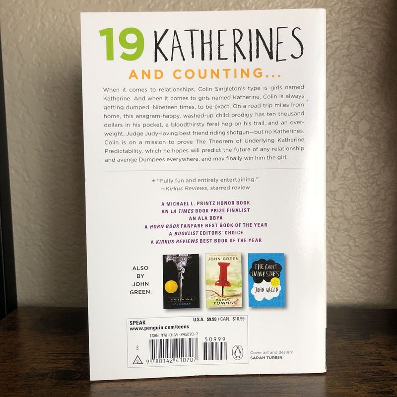 An Abundance of Katherines