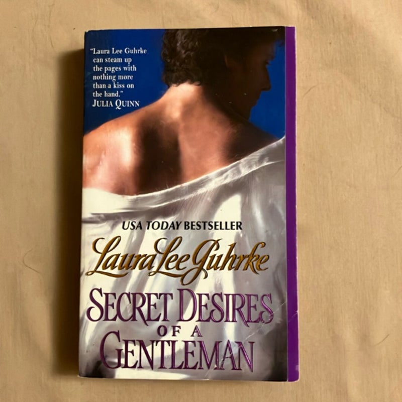 Secret Desires of a Gentleman (stepback cover)