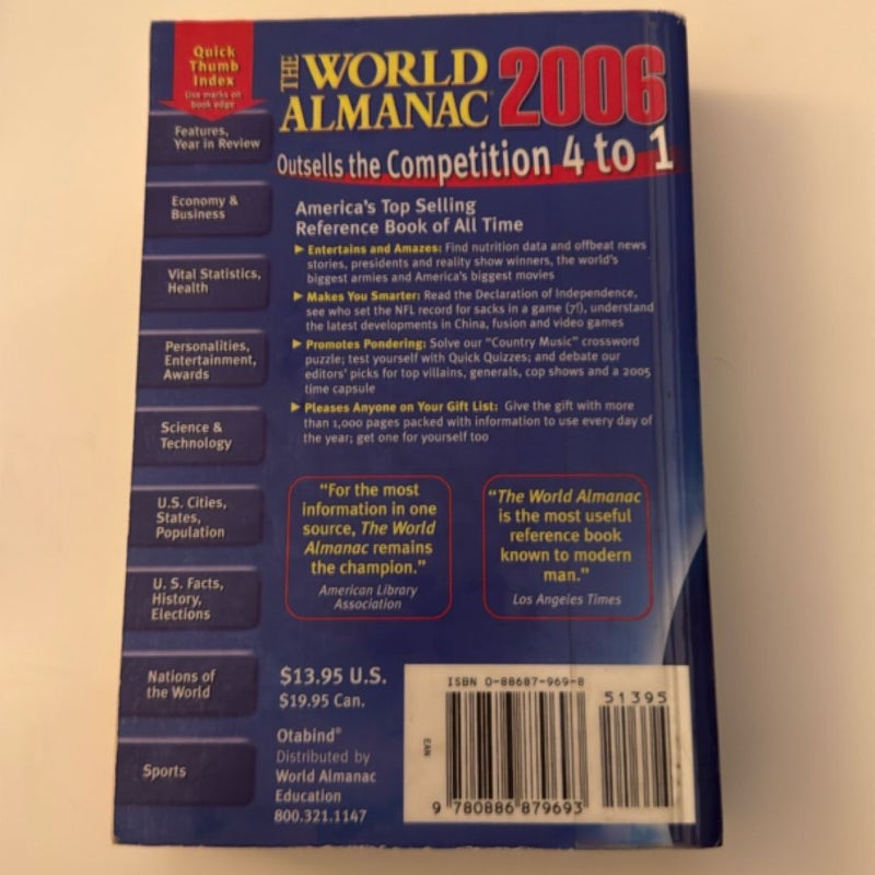 The World Almanac and Book of Facts 2006