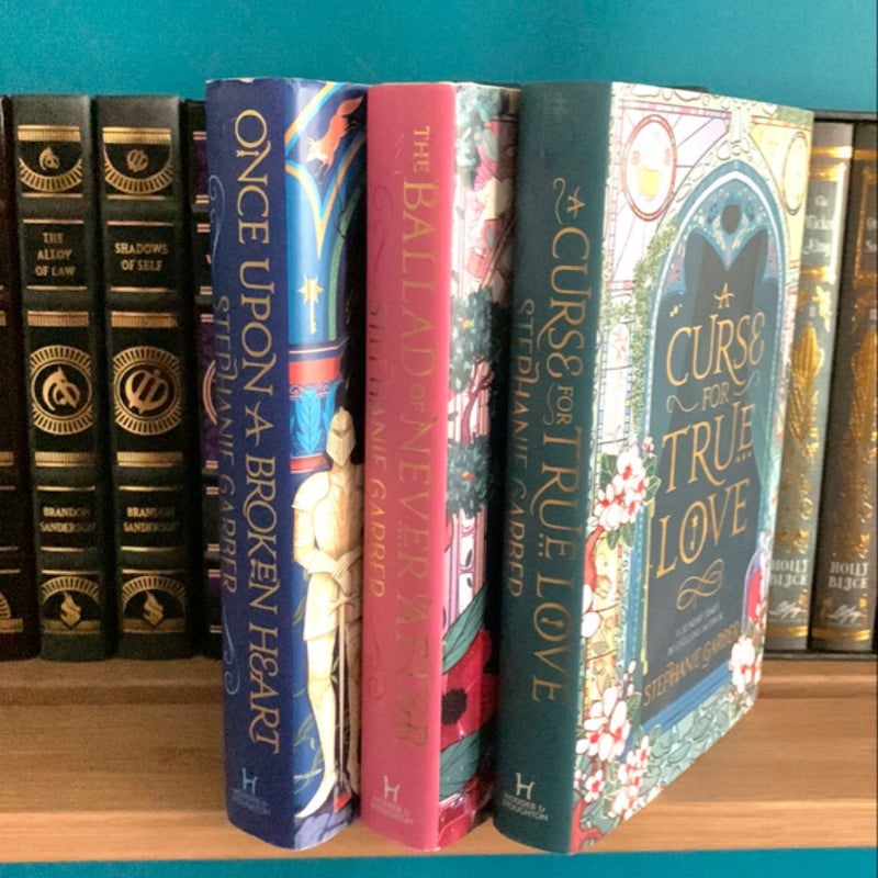 Once Upon a Broken Heart Trilogy UK Hardcovers