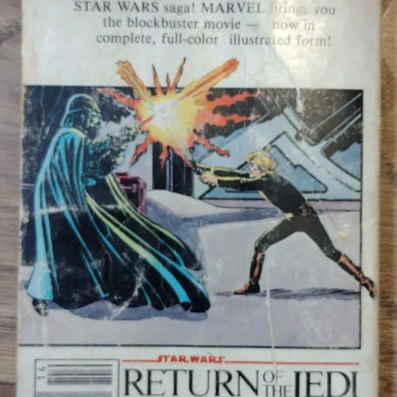 Marvel 1983 Star Wars Return Of The Jedi Illustrated TBP