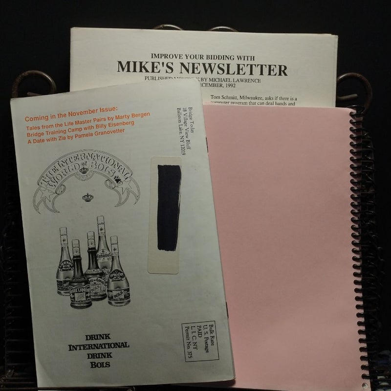 Bundle-American Contract Bridge League, Bridge Today and Mikes Newsletter 