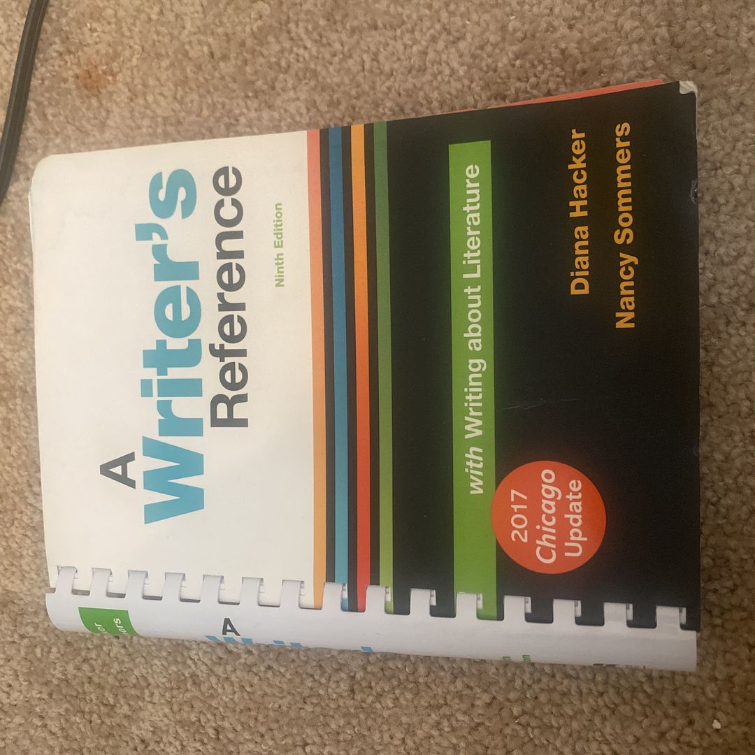 A Writer's Reference with Writing about Literature