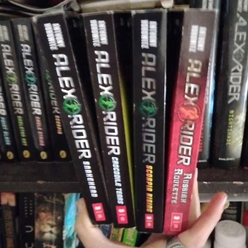 Alex Rider Series books 1-10