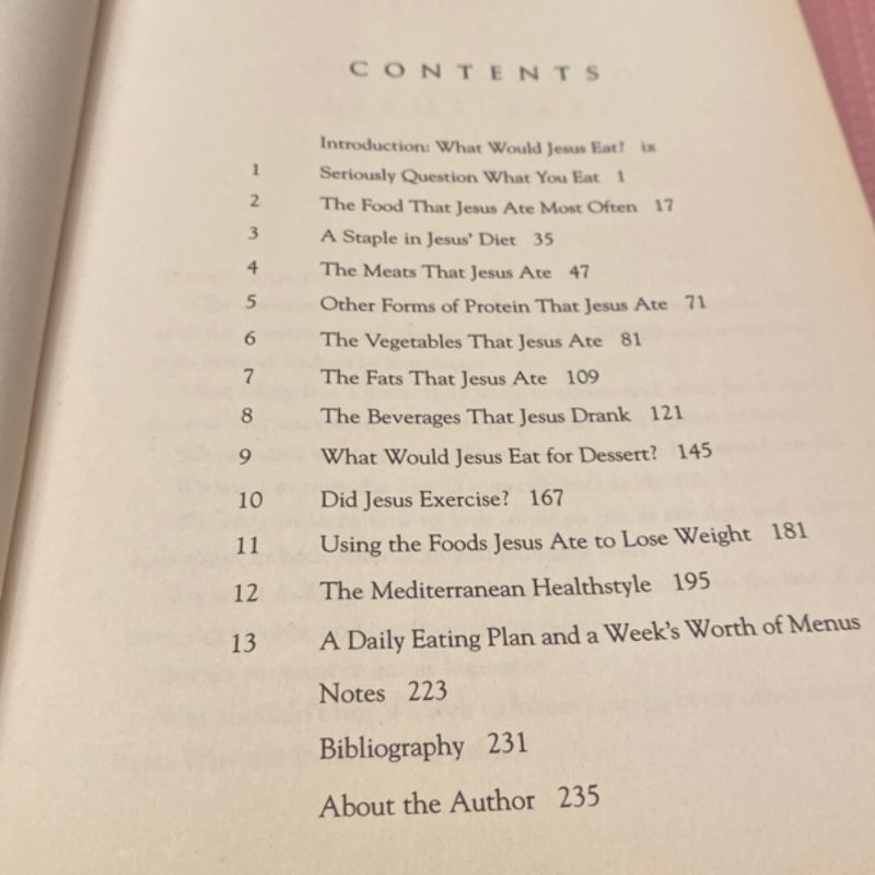 What Would Jesus Eat?