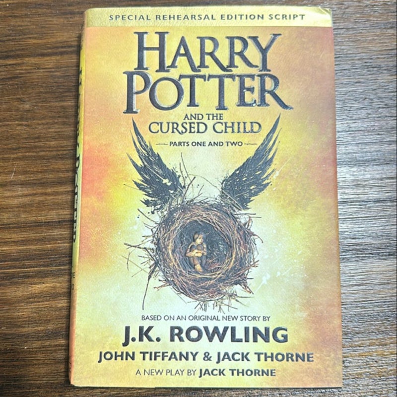 Harry Potter and the Cursed Child Parts One and Two (Special Rehearsal Edition Script)