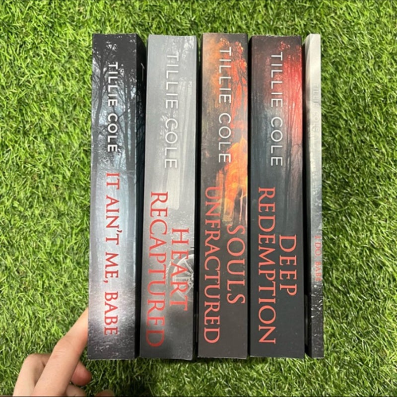 OOP Tillie Cole The Hades Hangmen Series SIGNED and PERSONALIZED 