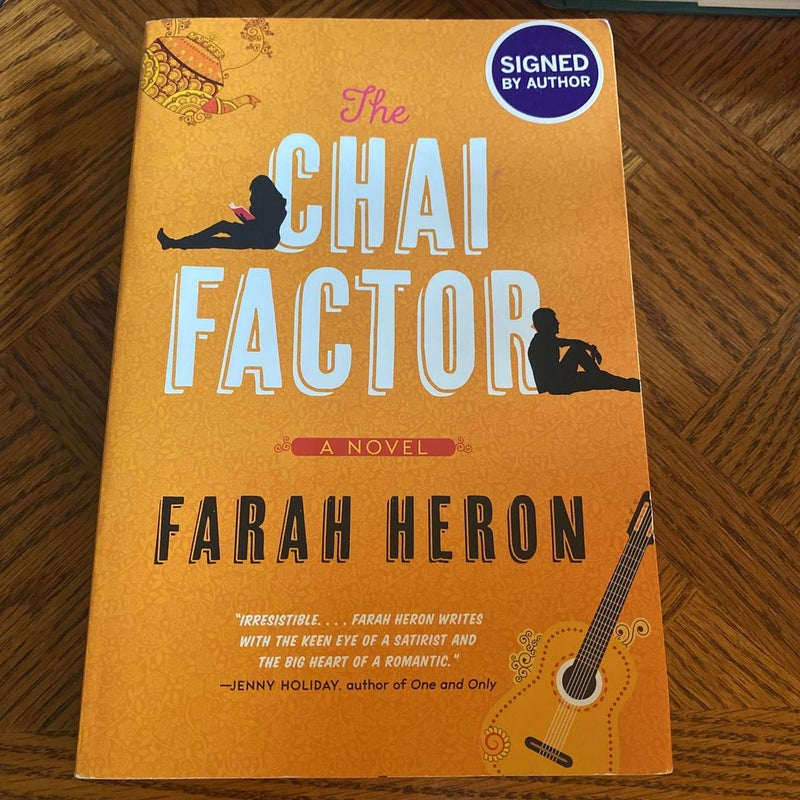 The Chai Factor-SIGNED EDITION never read 