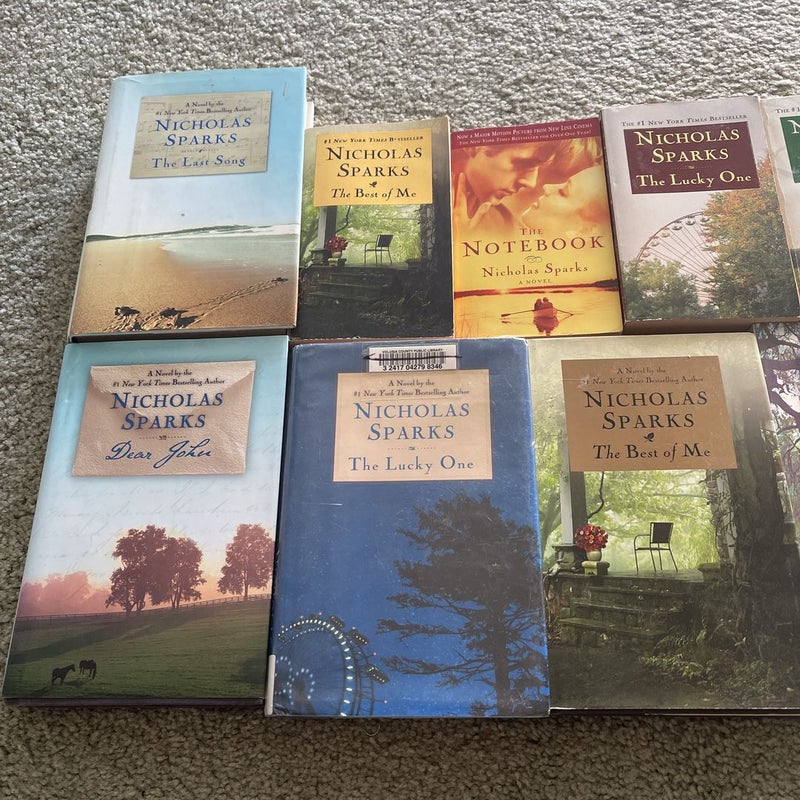 Nicholas Sparks Books