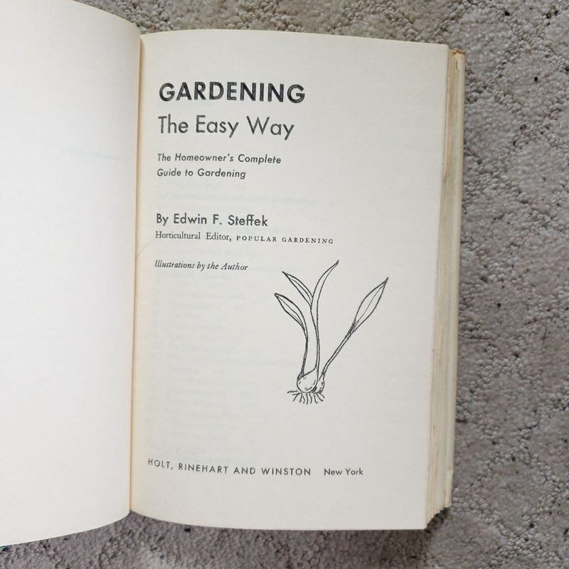 Gardening the Easy Way (This Edition, 1961)
