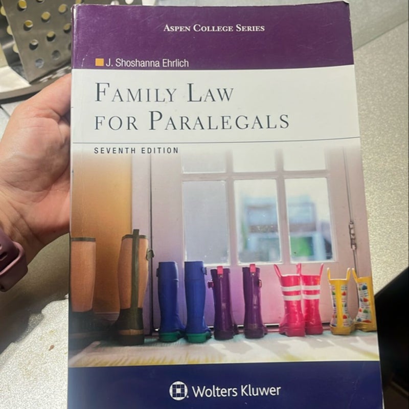 Family Law for Paralegals