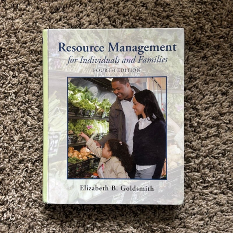 Resource Management for Individuals and Families