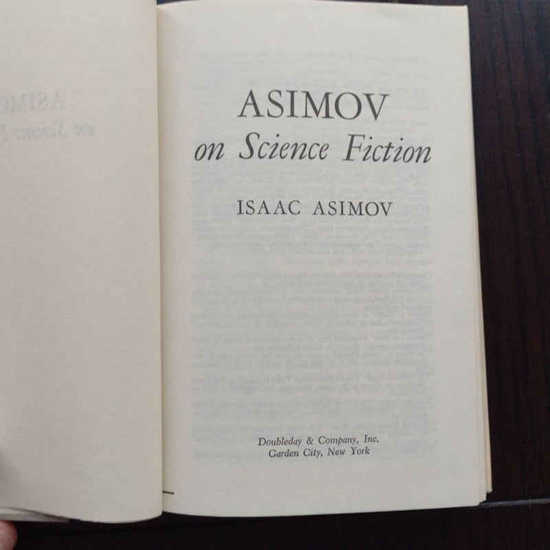 Asimov on Science Fiction
