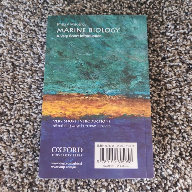 Marine Biology: a Very Short Introduction